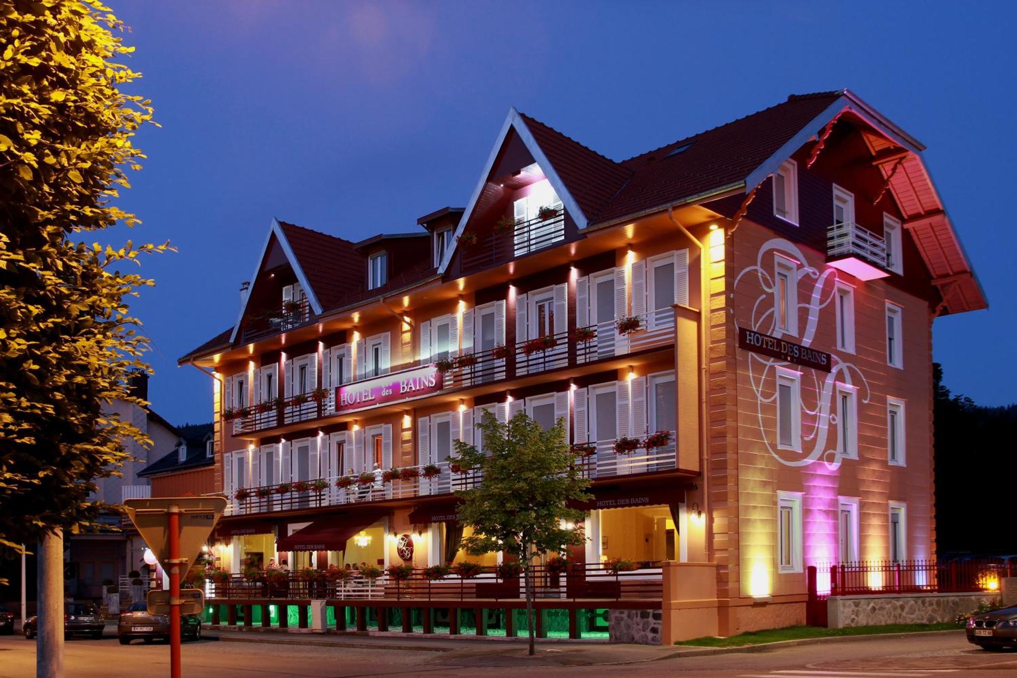 Logis Hotel Des Bains Gérardmer Exteriér fotografie