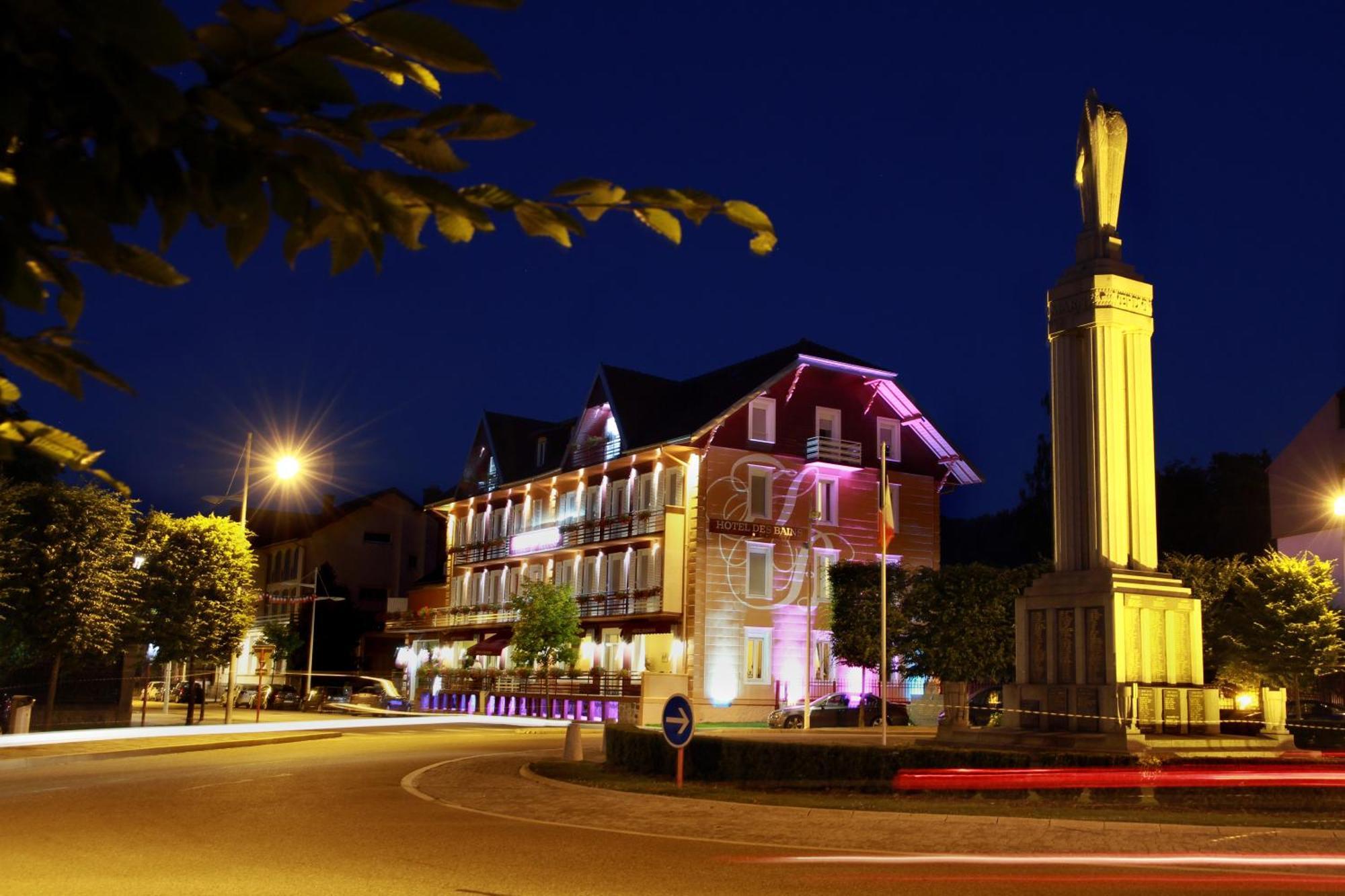 Logis Hotel Des Bains Gérardmer Exteriér fotografie