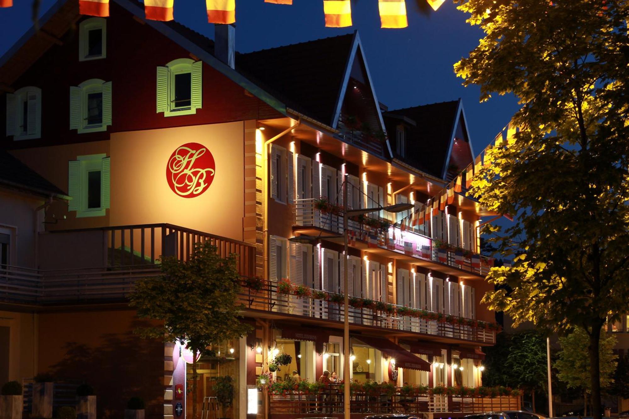 Logis Hotel Des Bains Gérardmer Exteriér fotografie