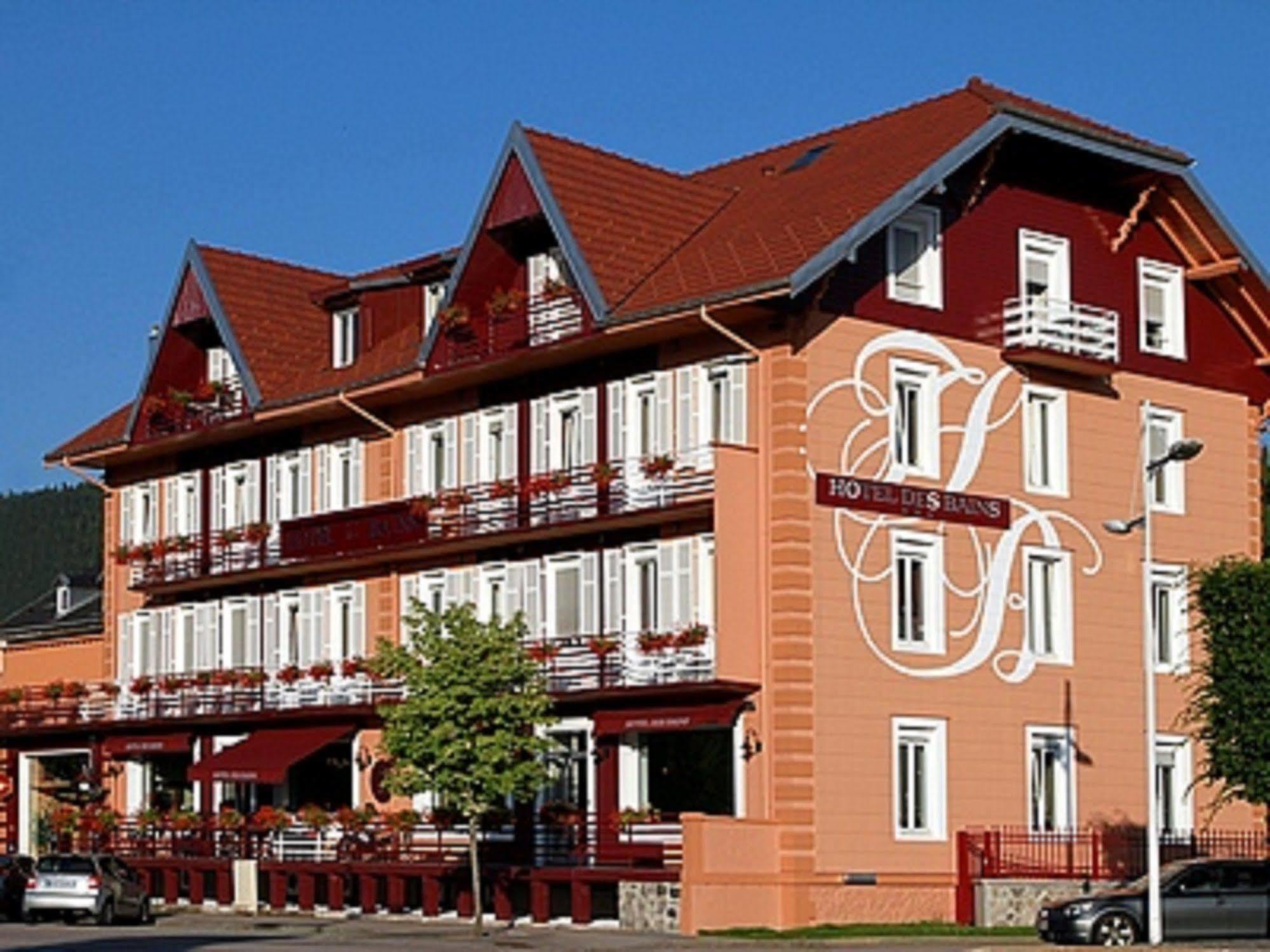 Logis Hotel Des Bains Gérardmer Exteriér fotografie