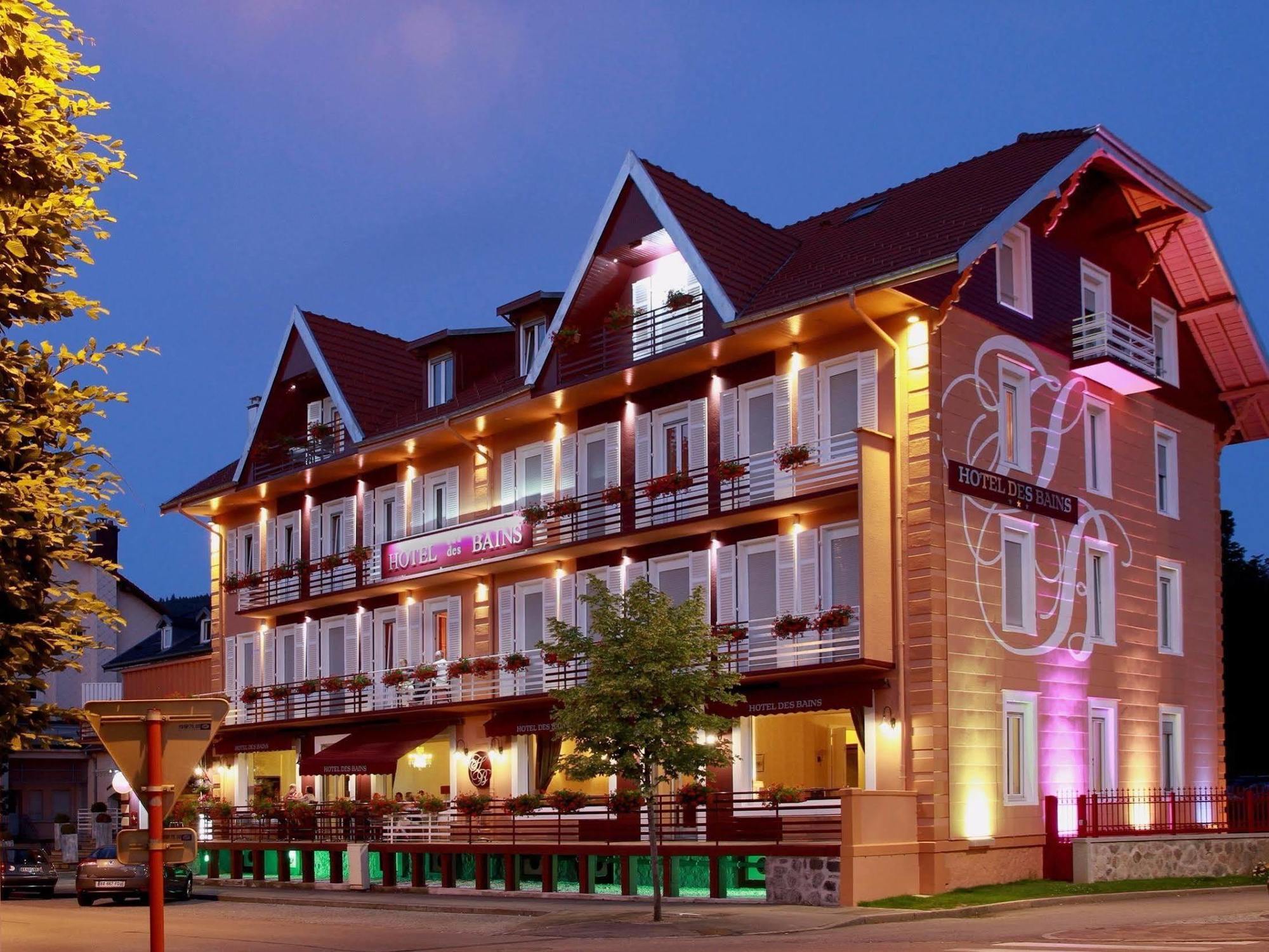 Logis Hotel Des Bains Gérardmer Exteriér fotografie